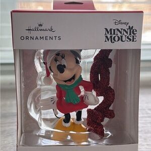Hallmark Minnie Mouse Ornament - Red, Green, Yellow